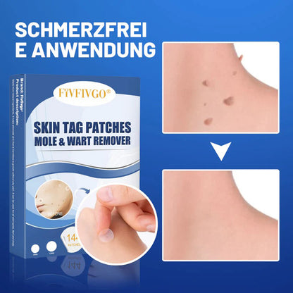 Fivfivgo® ULTRA Muttermale & Warzen entfernen Haut Tag Patch