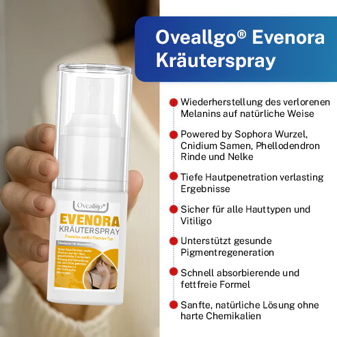 Oveallgo® Evenora Profi Kräuterspray